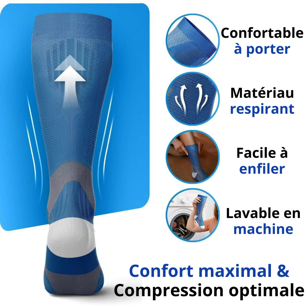 VenoFlex™ - Bas de compression anti-douleur