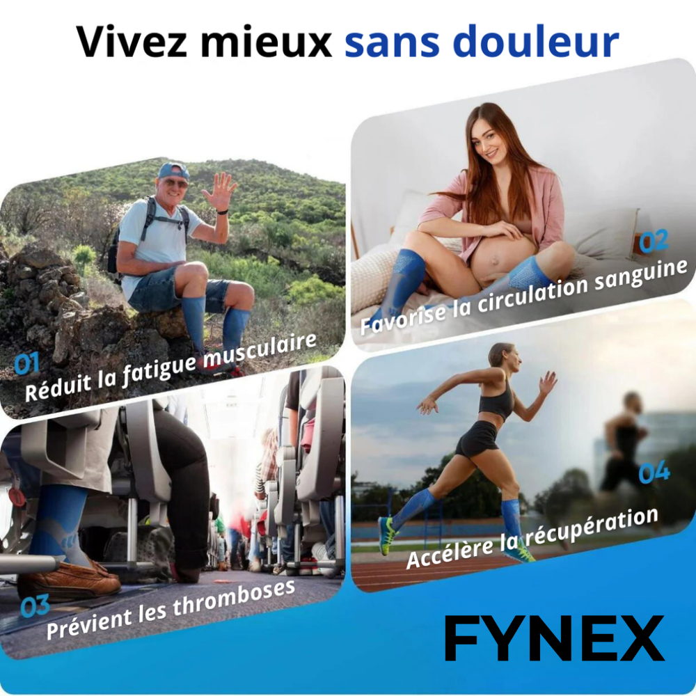 VenoFlex™ - Bas de compression anti-douleur